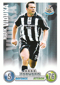 Mark Viduka Newcastle United 2007/08 Topps Match Attax #221